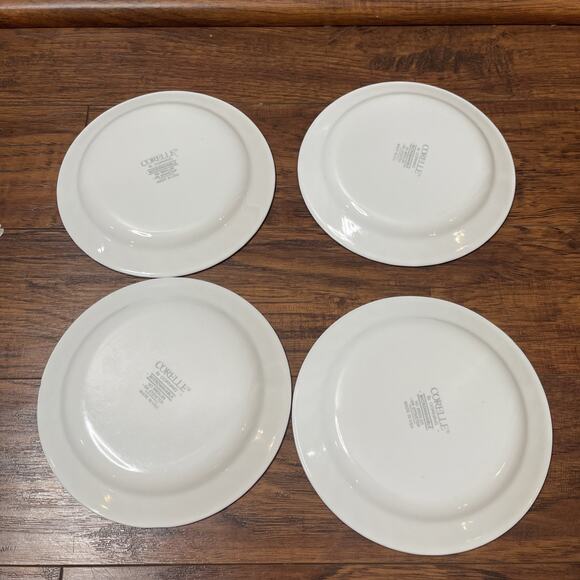 Corelle CALLAWAY IVY Swirl Pattern - 7 1/4" Bread Dessert Plates Set of 4 - Picture 6 of 6